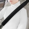 LACDL Extra Long Seatbelt Cover Super Soft Furry for Adults