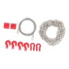 RiToEasysports RC Trailer Safety Chain,Metal Trailer Hook Tow Chain Tow