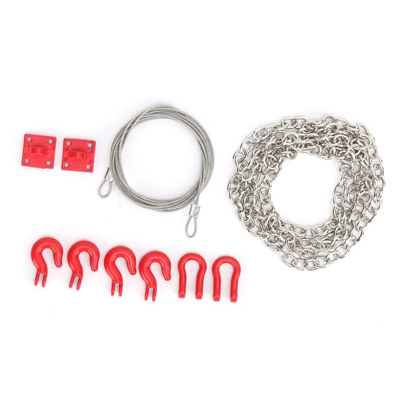 RiToEasysports RC Trailer Safety Chain,Metal Trailer Hook Tow Chain Tow
