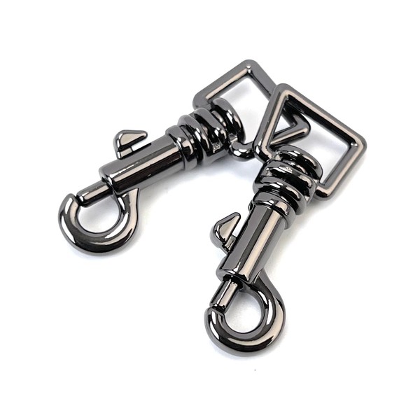 VersaKits 10 Pcs Small Trigger Clips 1/2 Inch Black Heavy