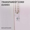 YAFIYGI 8Pcs Blind Cord Holder Roller Shade Clear Safety Chain