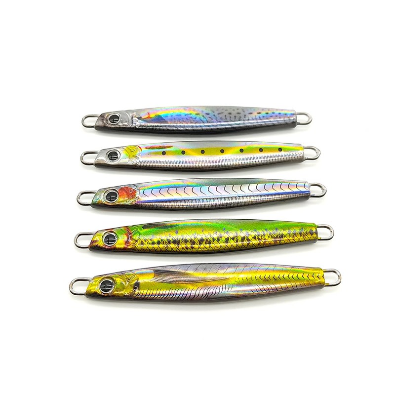 Orurdo qb100262a04n0 Metal Jig 3D 5 Color Set, 3.5 oz