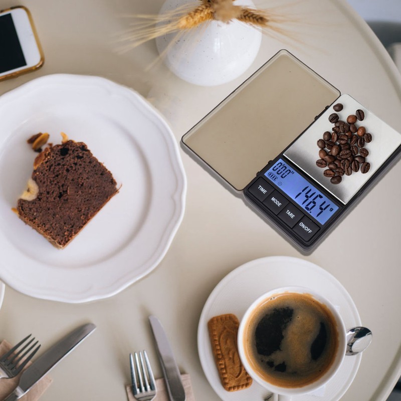 Small Coffee Scale Sensitive Accurate 1000g 0.1g Digital Pocket Coffee