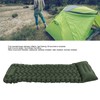 Inflatable Camping Sleeping Pad Green Leakproof Waterproof Portable Outdoor Camping