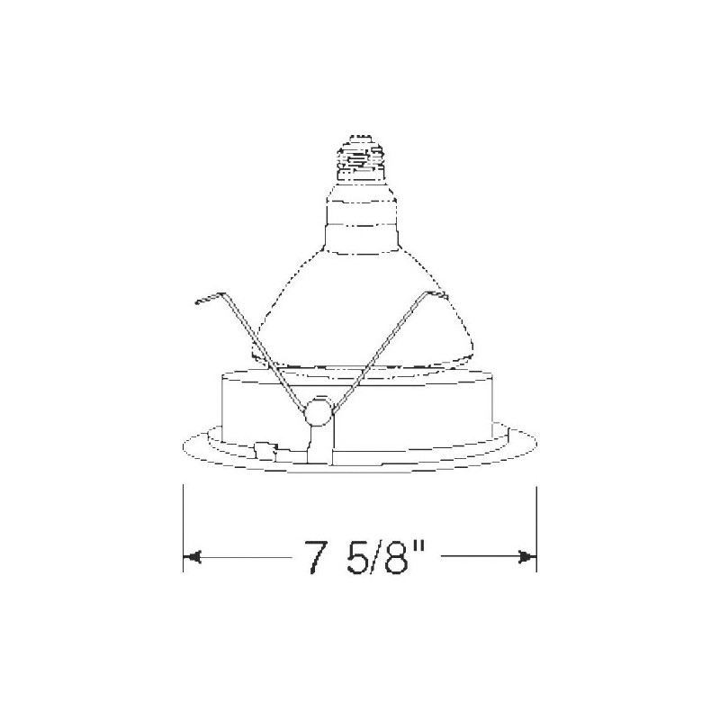 Juno Lighting Group 242 WH Light, White