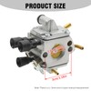 Aynaxcol 1137-120-0621 Carburetor Kit, Replacement for Stihl MS194 MS194T MS194TC