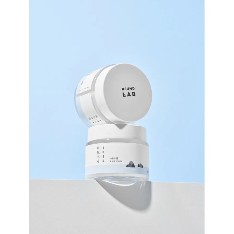 Round Lab 1025 Dokdo Cream 80ml Hidratante Fortalece Barrera Piel