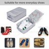 JJ POWER Travel Shoe Bags, Foldable Waterproof Shoe Pouches Organizer-Double