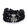 8mm Mala Beads 108 Meditation Bracelet Necklace with Tree of