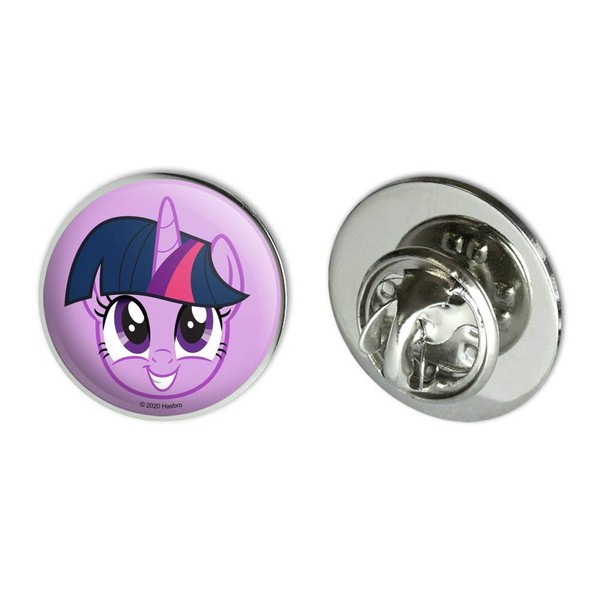 My Little Pony Twilight Sparkle Face Metal 0.75" Lapel Hat
