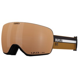 Giro Article II Ski Goggles - Snowboard Goggles for Men & Women - Camp Tan Cassette Strap w/VIVID Copper/VIVID Infrared Lenses