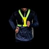 Maclean MCE425 Reflective Vest with LED Lighting, 360° High Visibility