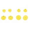 100PCS Animal Round Ear Tags Easy to Distinguish and Use