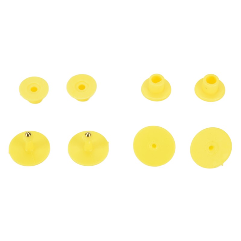 100PCS Animal Round Ear Tags Easy to Distinguish and Use