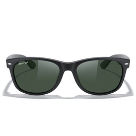 MERRY'S Classic Square Sunglasses for Men Women Non-Polarized Glass Lenses 100% UV S6132