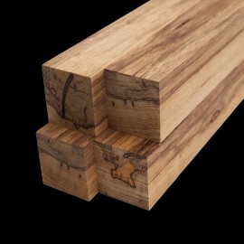 Black Limba Lumber Square Turning Blanks - 2" x 2" (4 Pcs) - 2" x 2" x 8" (4pc)