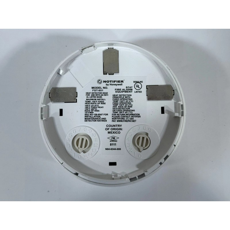 NOTIFIER NEW IN BOX Notifier FST-951 - Fixed Temperature Thermal