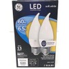 Ge 24353 Decorative Soft White 60w Dimmable Pack 2