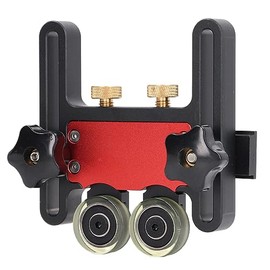 Bearing Roller Featherboards Feather Boards for Table Saw, Router Tables and Band Saws, Woodworking Table Saw Pressing Feeder Guider, Aluminum Alloy Safety Table Saw Jig Guide