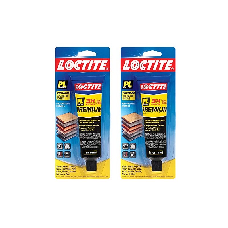 Loctite PL Premium Polyurethane Construction Adhesive 4-Ounce Tube (1451588) (Twо