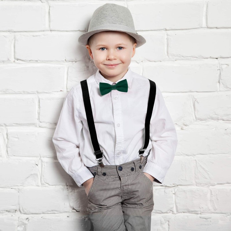 DonDon Elegant Children's Bow Tie with Adjustable Length 9 x