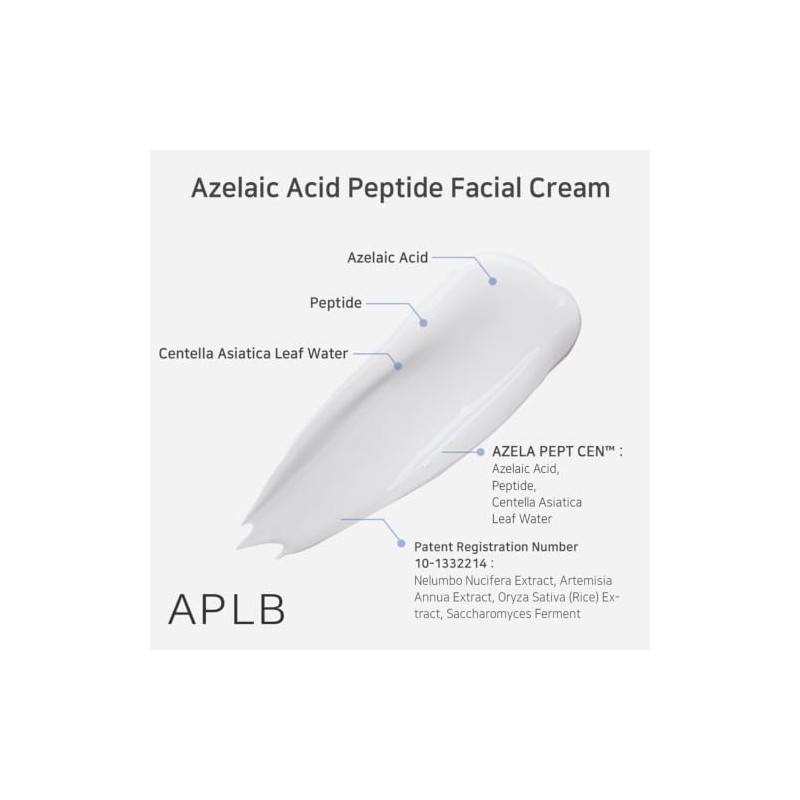 Crema Azelaic acid peptide facial cream 55ml