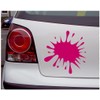 Samunshi® Paint Splashes Sticker in 6 Sizes and 25 Colours
