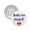 EMUWORKS Baby On Board Badges - Iconic London Underground TFL