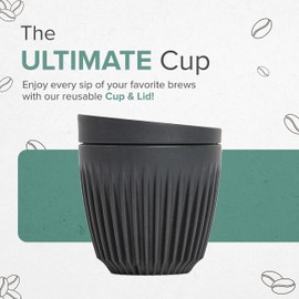 Husky Cup Coffee Cup Tumbler with Lid 340ml (12oz) Natural HC12LN01