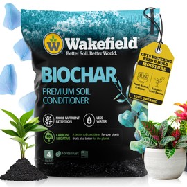 Wakefield Premium Biochar Soil Conditioner Organic Biochar 4 Quarts