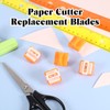 6 Pieces Paper Cutter Replacement Blades Paper Trimmer Blades Refill