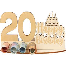 Wooden Money Gift 20th Birthday Gift Idea Shopping Voucher Gift Voucher Gift Wooden Gifts for Money Money Gift for Women and Men Original Money Gifts (20)