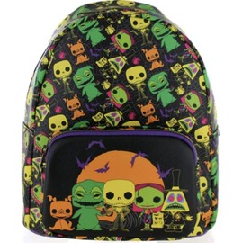 Loungefly Funko POP Backpack: TNBC NEON, Multicolor