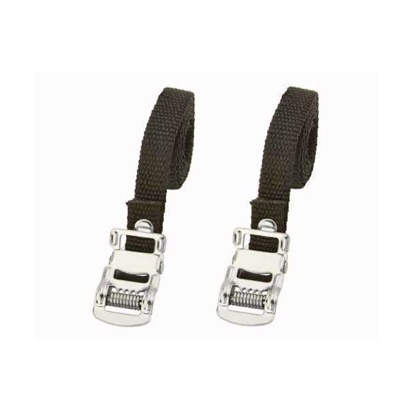 Lowrider Nylon Toe Straps Black. Bike Pedal Strap, Bicycle Pedal