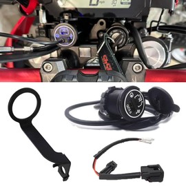 Zeymore Fit Honda CRF300L Rally / CRF300L / CRF300LS (21-UP) Adapter Wire Harness Accessory Kit w/Bracket
