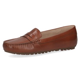 CAPRICE Women's 9-24707-42 Moccasin, Cognac Nappa