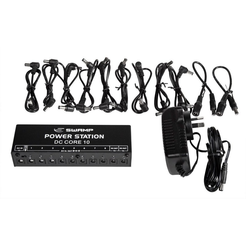 SWAMP DC CORE 10 Guitar Effect Pedal Power Supply Station
