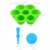 GeorgeX Mini Moldes para Paletas de Hielo, Molde para Paletas
