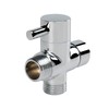 NearMoon Solid Brass G1/2" Shower Arm All Metal Universal 3-Way