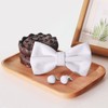 HOULIFE Men's Bow Tie Set - Adjustable Velvet Bow Tie,