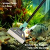 UPETTOOLS Aquarium Algae Scraper Cleaner with 5 Stainless Steel Blades
