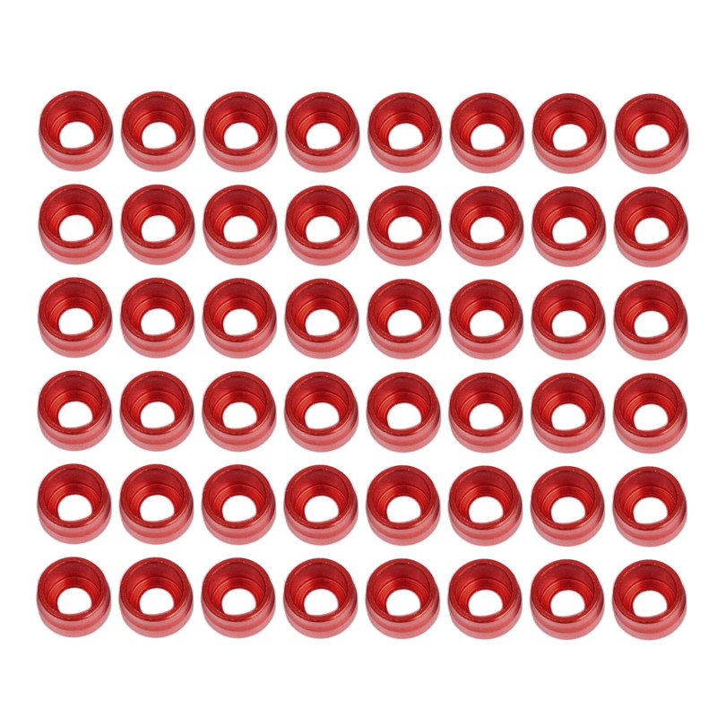 Unbranded Red Bolt Cover Kit For Harley M8 TWIN CAM