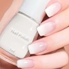 Virellay Gesunder Nagellack auf Wasserbasis - Peel-Off Schnelltrocknender Einfarbiger Langanhaltend
