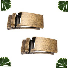 2st Men's Automatic Belt Buckle, Square Buckles, Sliding Buckles, Leather Lead, Belt Buckle, Large Belt Buckle, Glide, Dongguan Man, Automatic Buckle