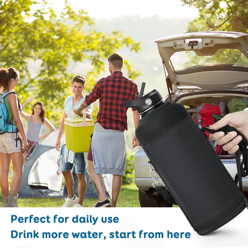 BUZIO Water Bottle Holder Carrying Pouch for 87 oz Bottles