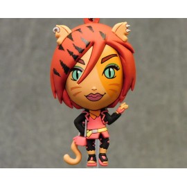 Monster High NEW * Toralei Stripe Clip * Blind Bag Key Chain Monogram Doll