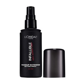 L'Oreal Paris Makeup Infallible Pro-Spray and Set Makeup Extender Setting Spray, 3.4 Ounce