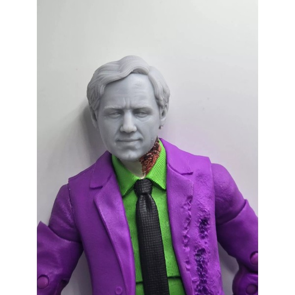 McFarlane Toys 3d Printed LEX LUTHOR HACKMEN Head#1 1:10 7"