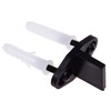 heyous 4PCS Black POM Sliding Door Stopper with Screws Barn