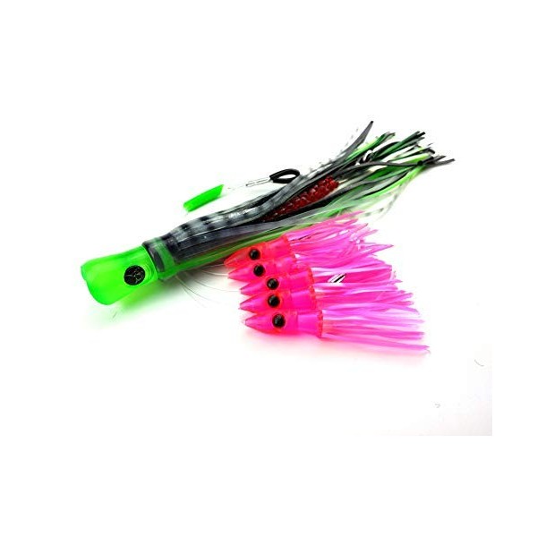 Lobo Lures Skipjack Green UV SquidNation Pink Bullet Tuna Fishing Daisy Chain USA Made